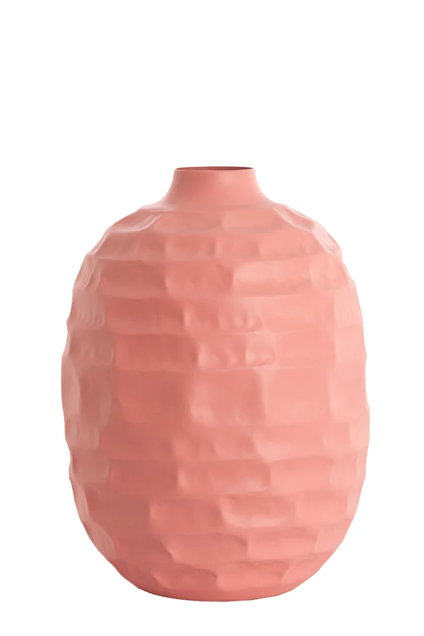 Vase deco 25x35 cm TARIVA matt light pink