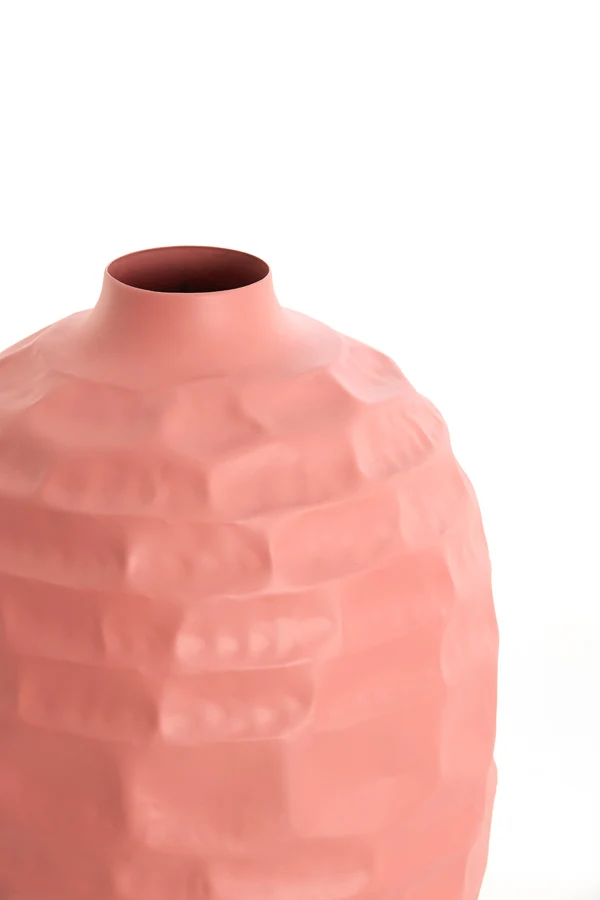Vase deco 25x35 cm TARIVA matt light pink