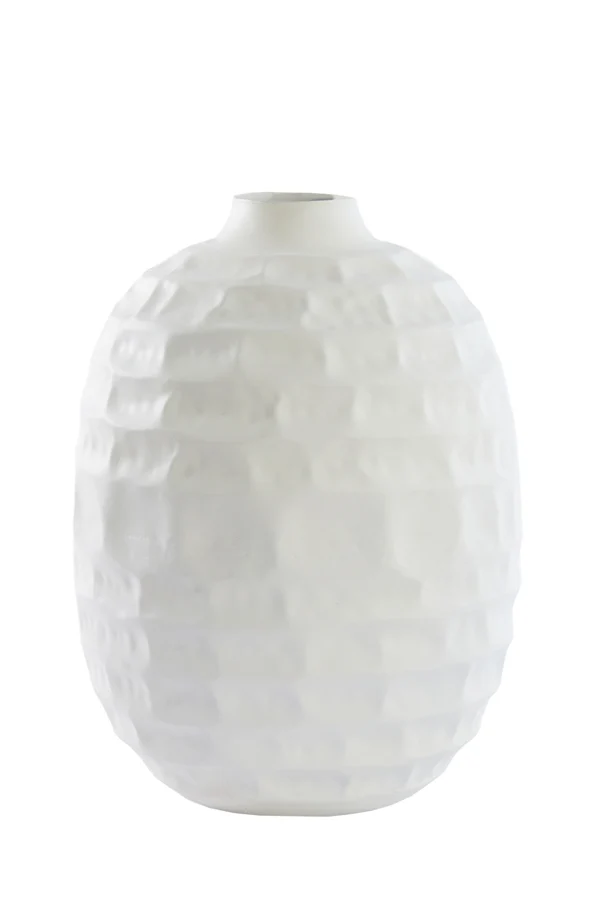 Vase deco 25x35 cm TARIVA matt cream