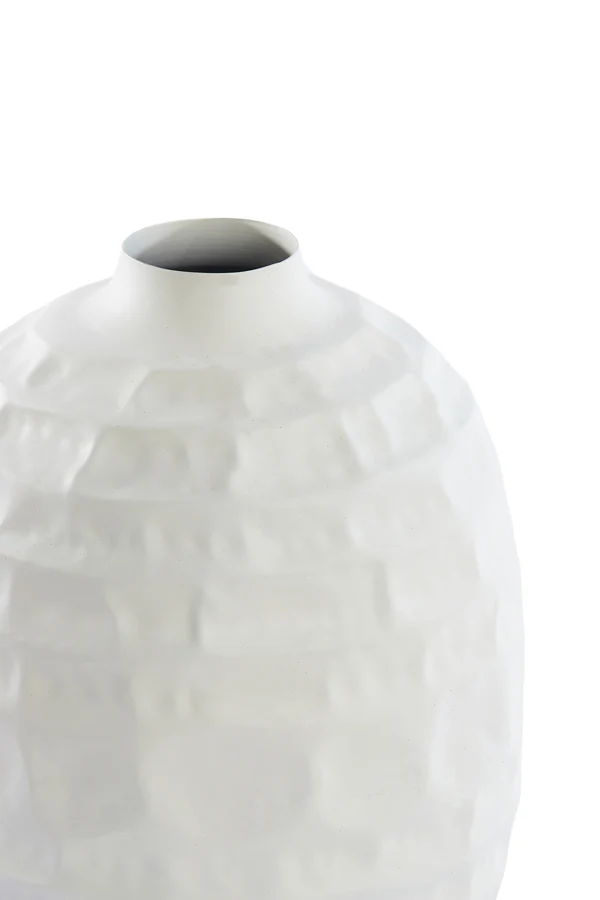 Vase deco 25x35 cm TARIVA matt cream