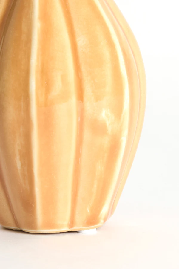 Vase deco 8,5x15,5 cm SHIREL ceramics orange