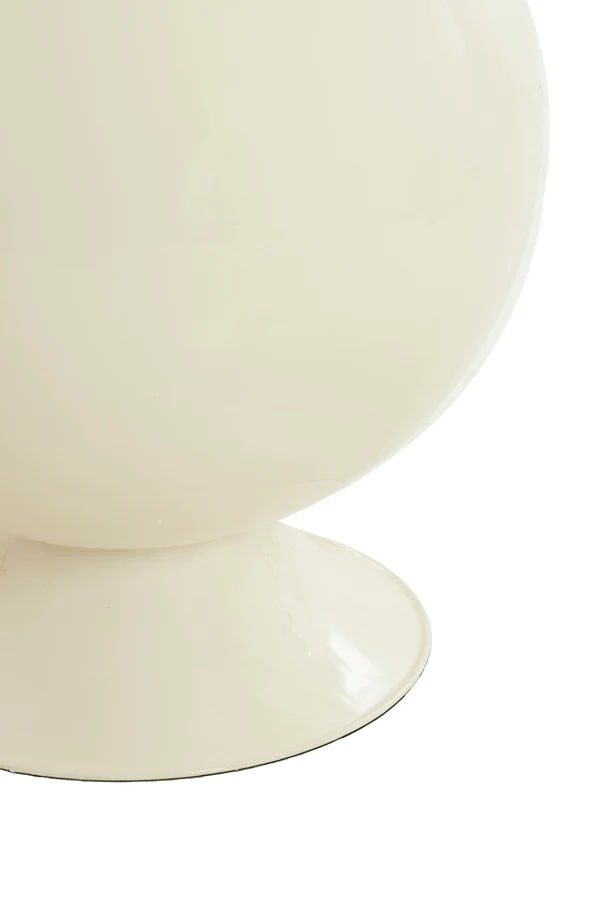 Vase deco 68x100 cm BOLULLA shiny cream