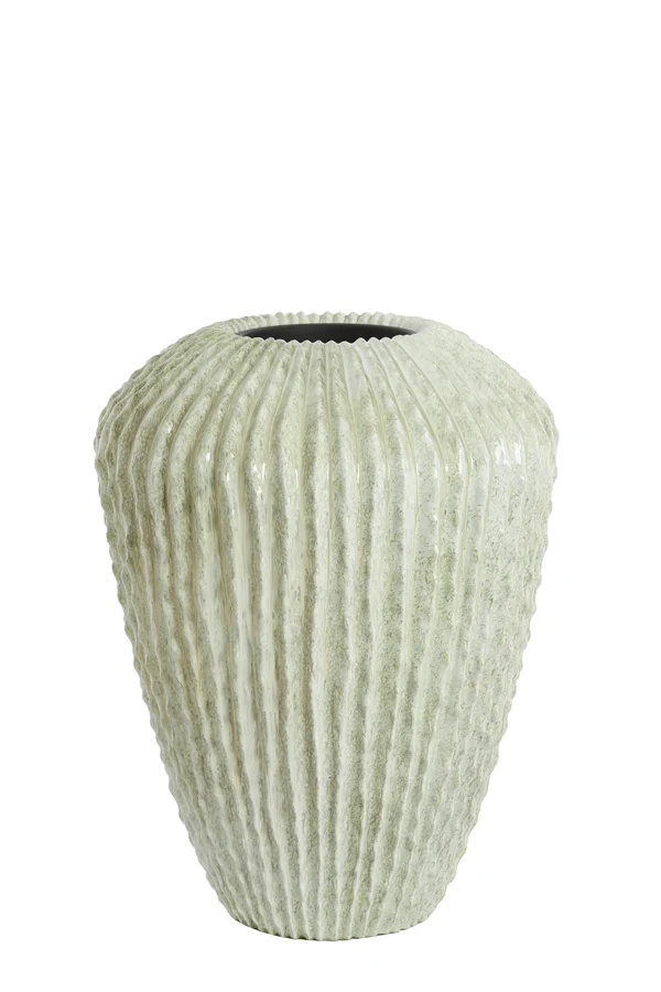 Vase deco 66x88 cm CACTI shiny mint green
