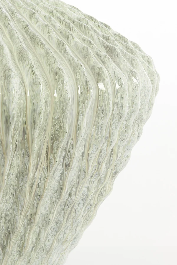 Vase deco 66x53 cm CACTI shiny mint green