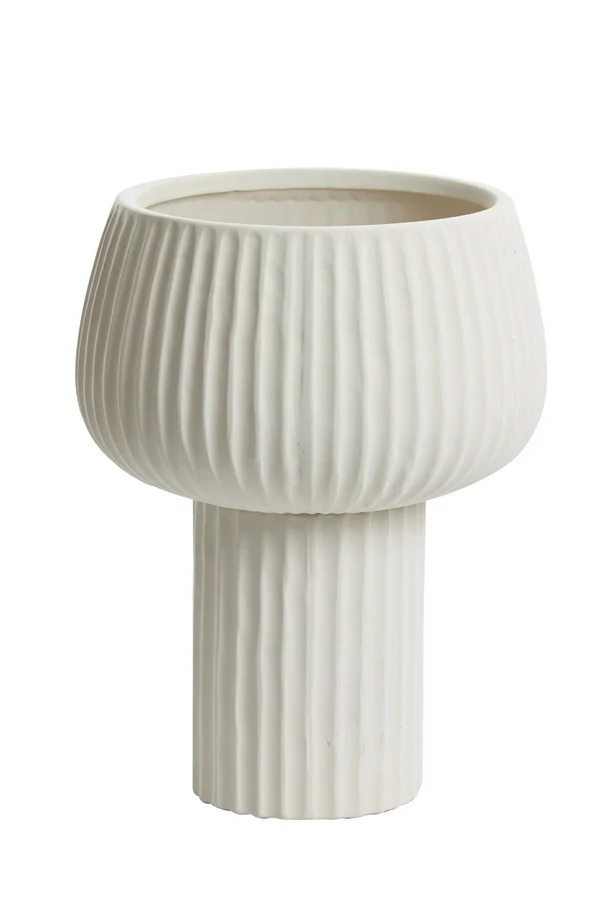 Vase deco 22,5x31,5 cm FEYA ceramics cream