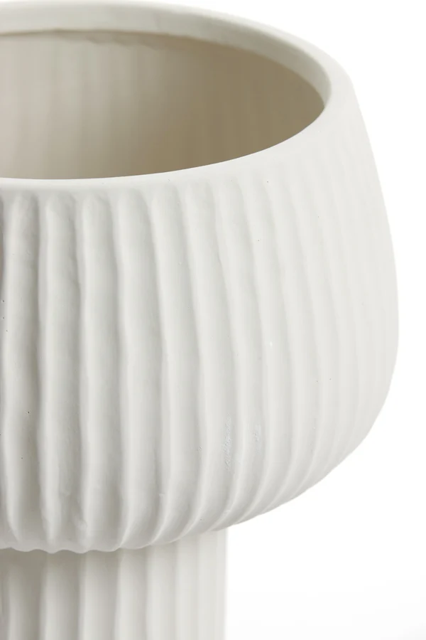 Vase deco 22,5x31,5 cm FEYA ceramics cream