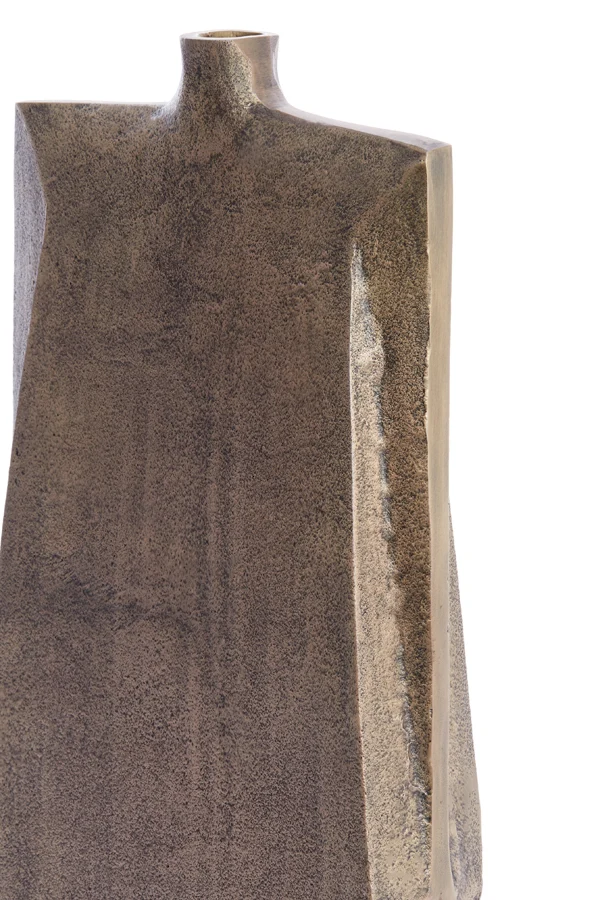 Vase deco 21x7,5x41 cm MAKAHA antique bronze