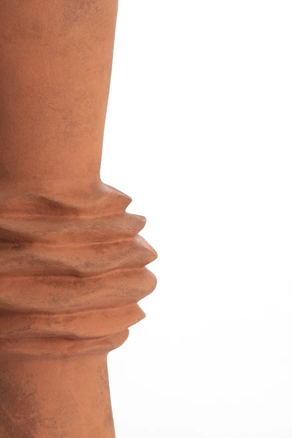 Vase deco 21x60 cm OLIVORA ceramics terra
