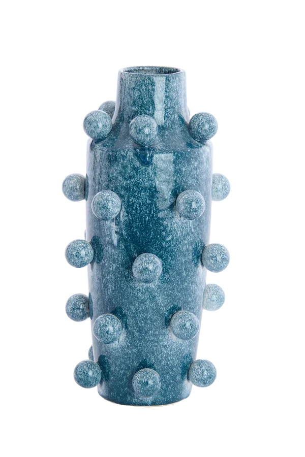 Vase deco 23x43 cm MOLLY ceramics blue