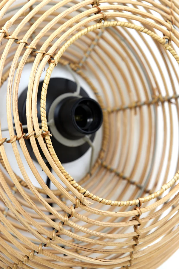 Wall lamp 50x20 cm MILAN rattan natural