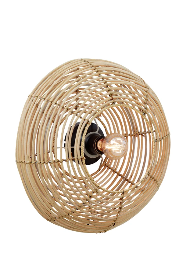 Wall lamp 50x20 cm MILAN rattan natural
