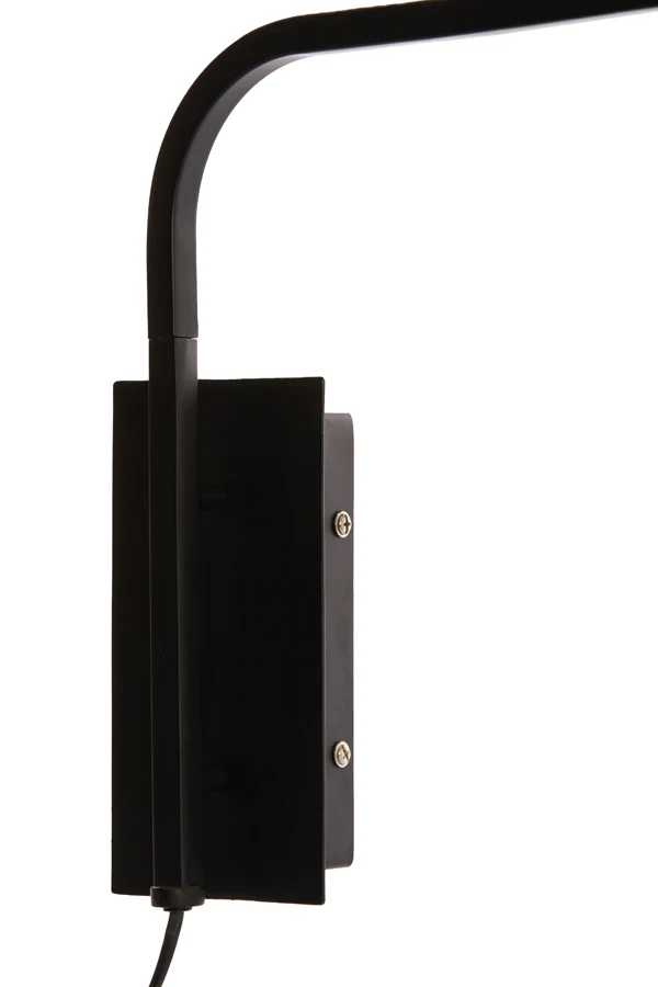 Wall lamp 43x115 cm LYRA natural+matt black