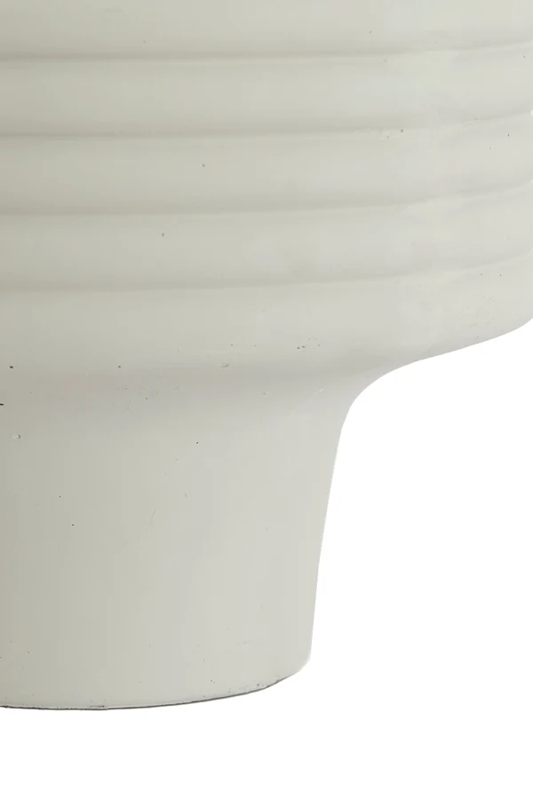 Vase deco 40x30 cm SYLVA ceramics cream