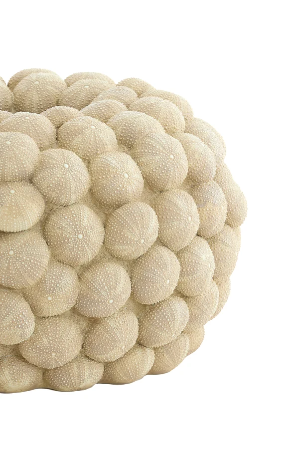 Vase deco 40x23,5 cm SEA URCHIN sand