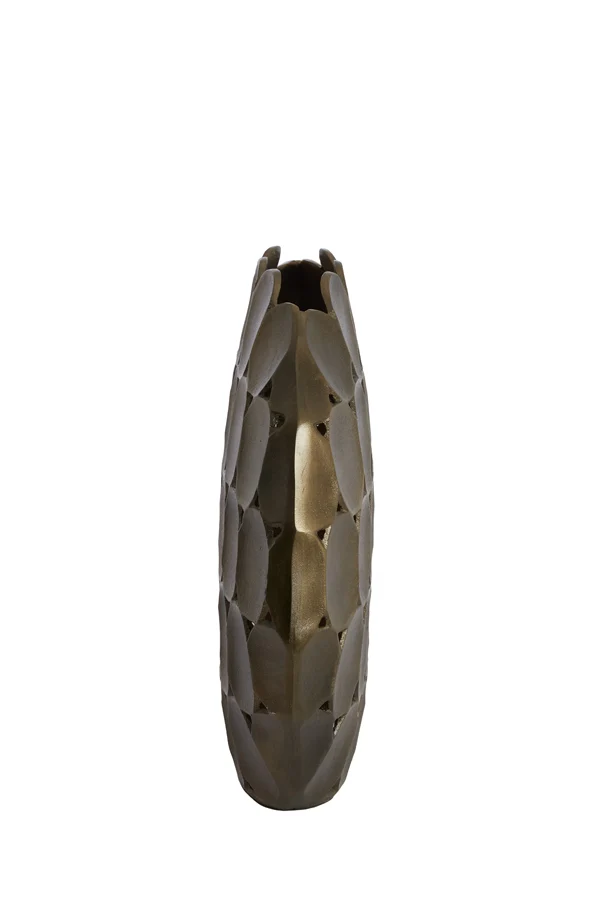 Vase deco 40x11x41 cm ORLAN gold