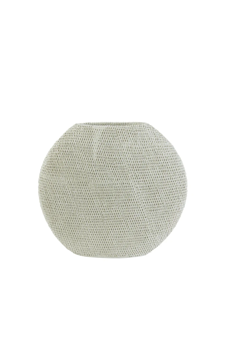 Vase deco 40,5x14,5x36,5 cm MASHABA sand
