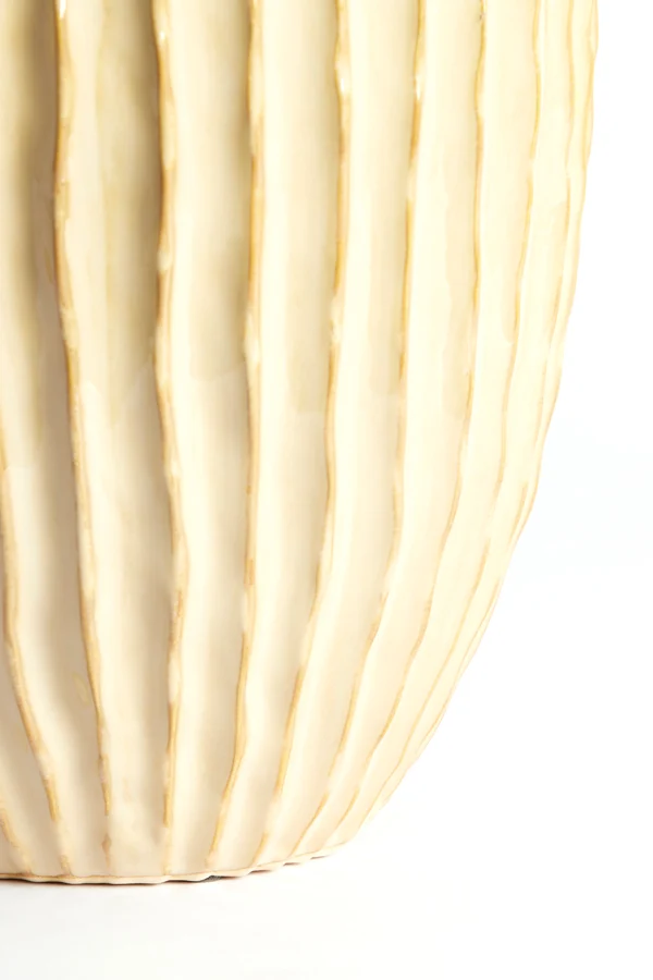 Vase deco 25x28 cm TALEA ceramics sand-beige