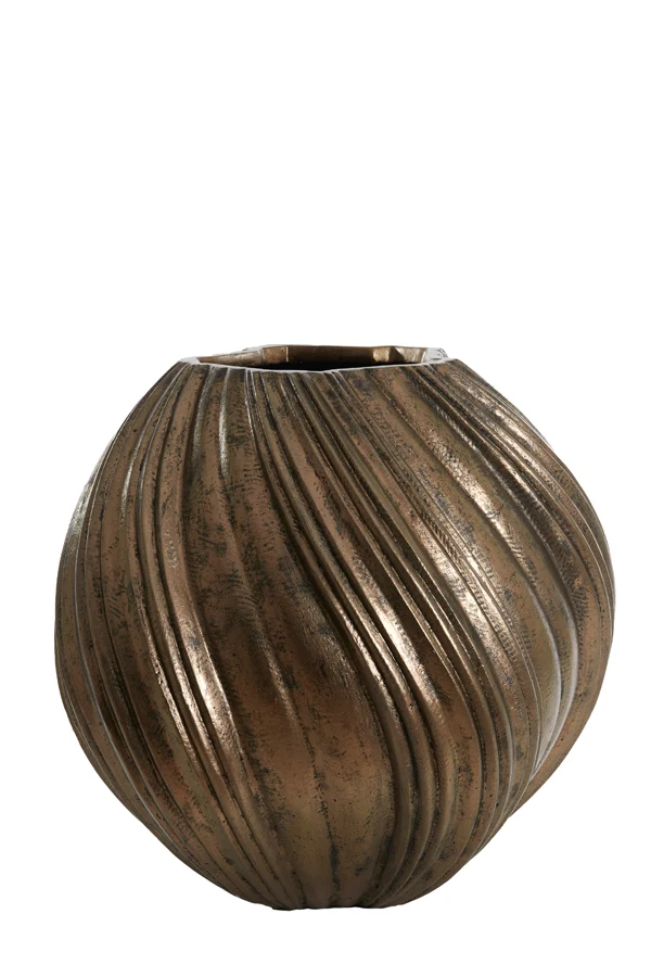 Vase deco 65x60 cm YATUNG antique bronze