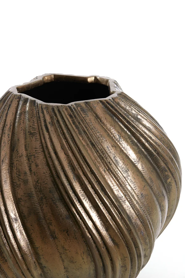 Vase deco 65x60 cm YATUNG antique bronze