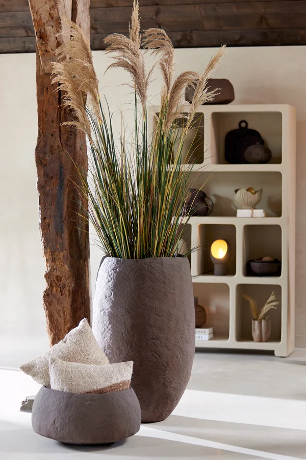 Vase deco 59x90 cm TINGRI brown