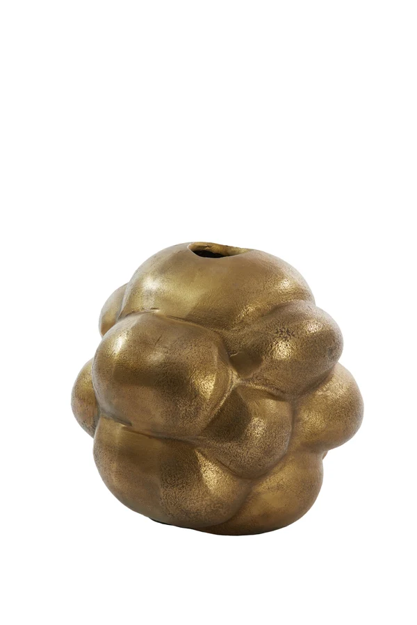 Vase deco 23x23x23 cm NOOR antique bronze