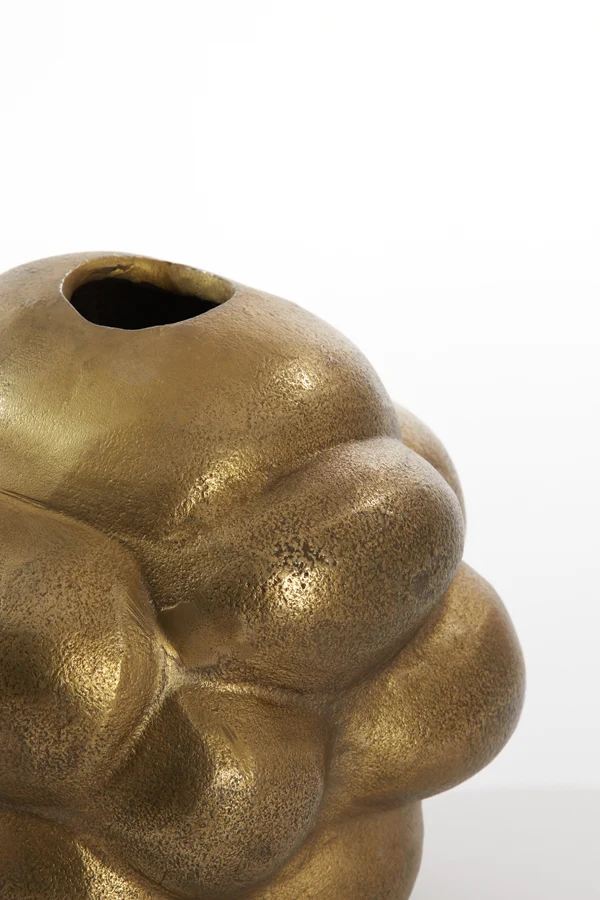 Vase deco 23x23x23 cm NOOR antique bronze