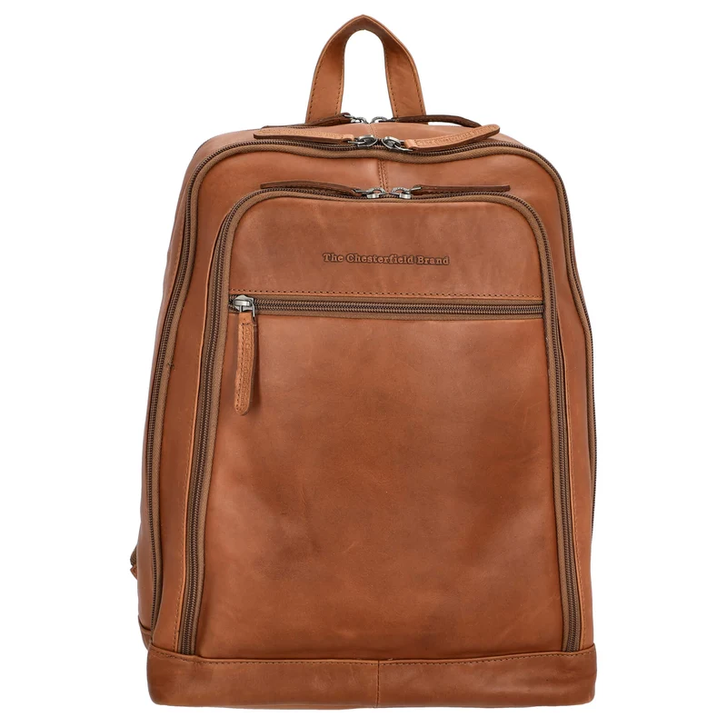 The Chesterfield Brand Detroit - Mochila 14" 39 cm (cognac)