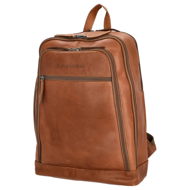 The Chesterfield Brand Detroit - Mochila 14" 39 cm (cognac)