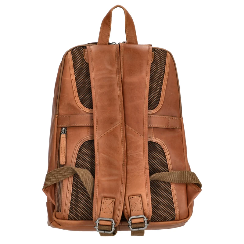 The Chesterfield Brand Detroit - Mochila 14" 39 cm (cognac)