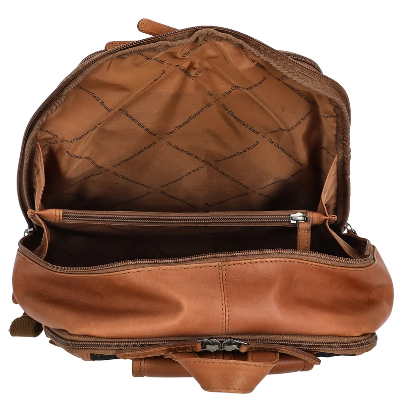 The Chesterfield Brand Detroit - Mochila 14" 39 cm (cognac)