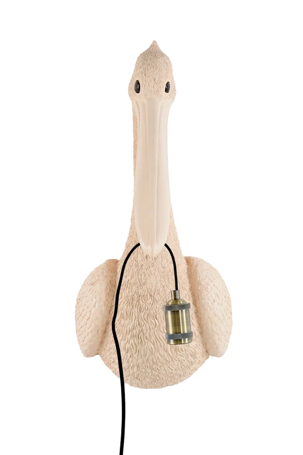 Wall lamp 33x28x63 cm PELICAN light pink