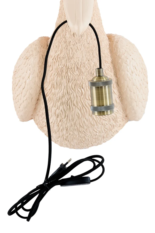 Wall lamp 33x28x63 cm PELICAN light pink