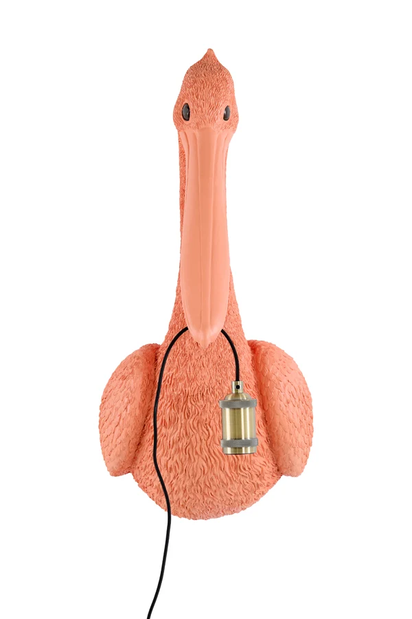 Wall lamp 33x28x63 cm PELICAN coral