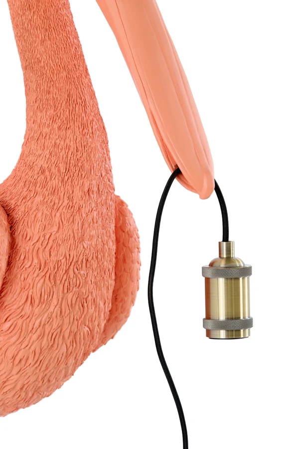 Wall lamp 33x28x63 cm PELICAN coral