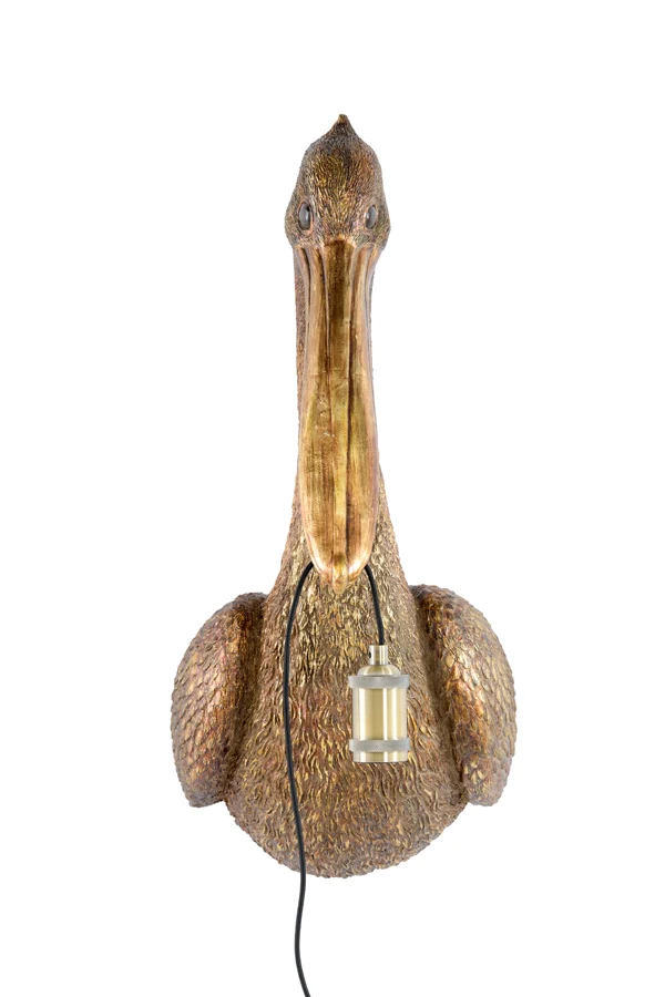 Wall lamp 33x28x63 cm PELICAN antique bronze