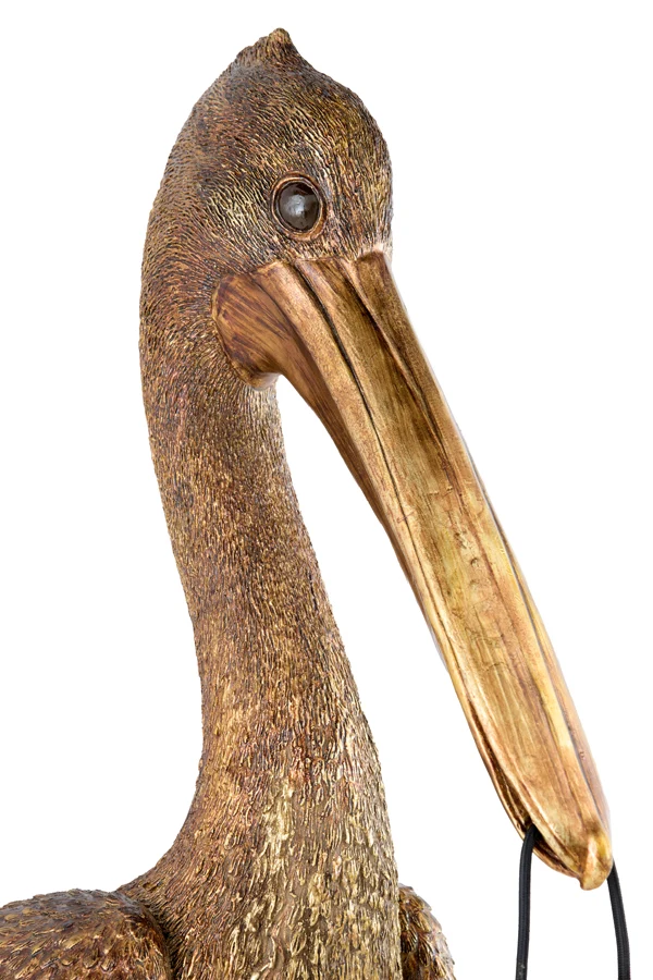 Wall lamp 33x28x63 cm PELICAN antique bronze
