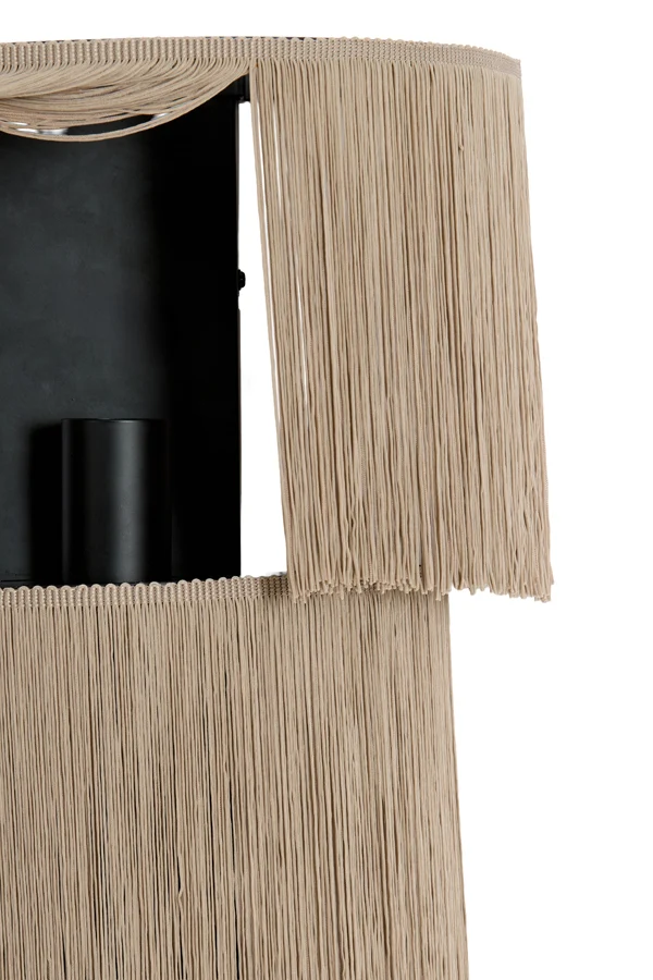 Wall lamp 2L 33x14x59 cm MALAIKA taupe
