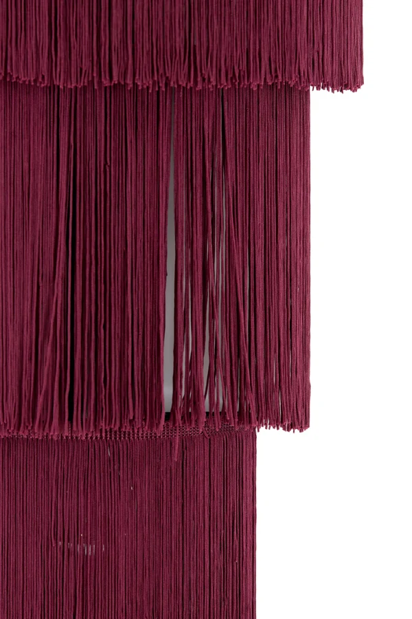 Wall lamp 2L 33x14x59 cm MALAIKA dark purple