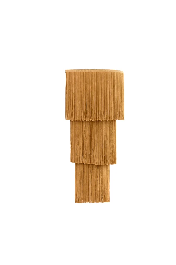 Wall lamp 2L 33x14x59 cm MALAIKA brown