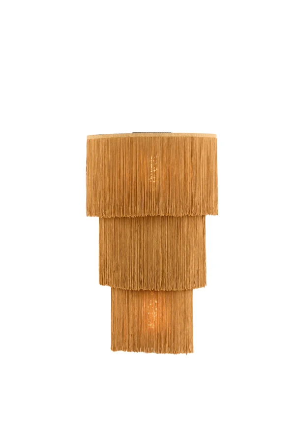 Wall lamp 2L 33x14x59 cm MALAIKA brown