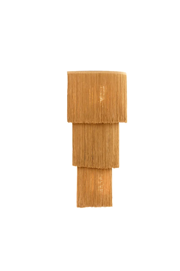 Wall lamp 2L 33x14x59 cm MALAIKA brown