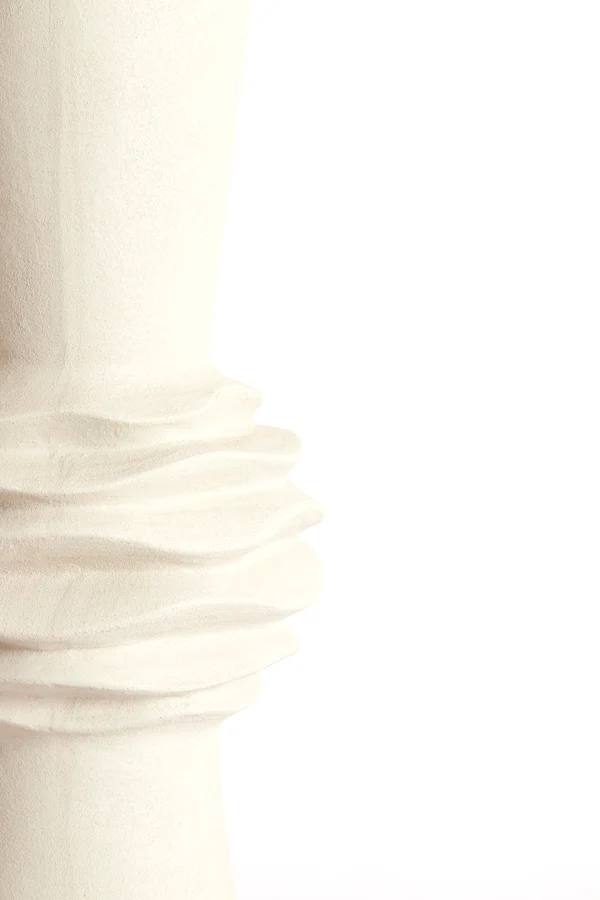 Vase deco 21x60 cm OLIVORA ceramics cream