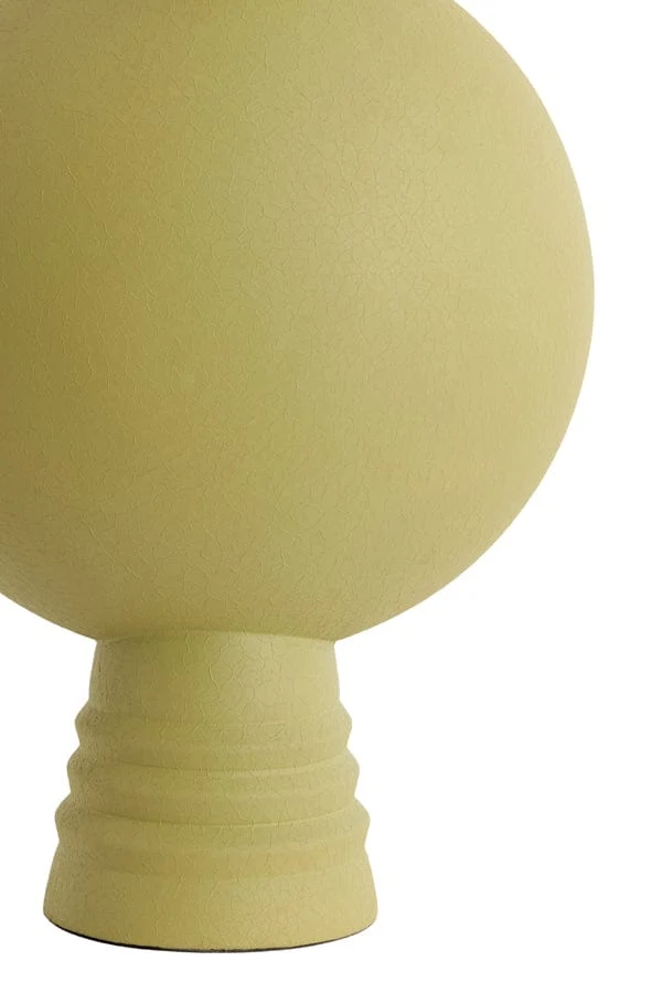Vase deco 21x60 cm KAVANSI matt olive green