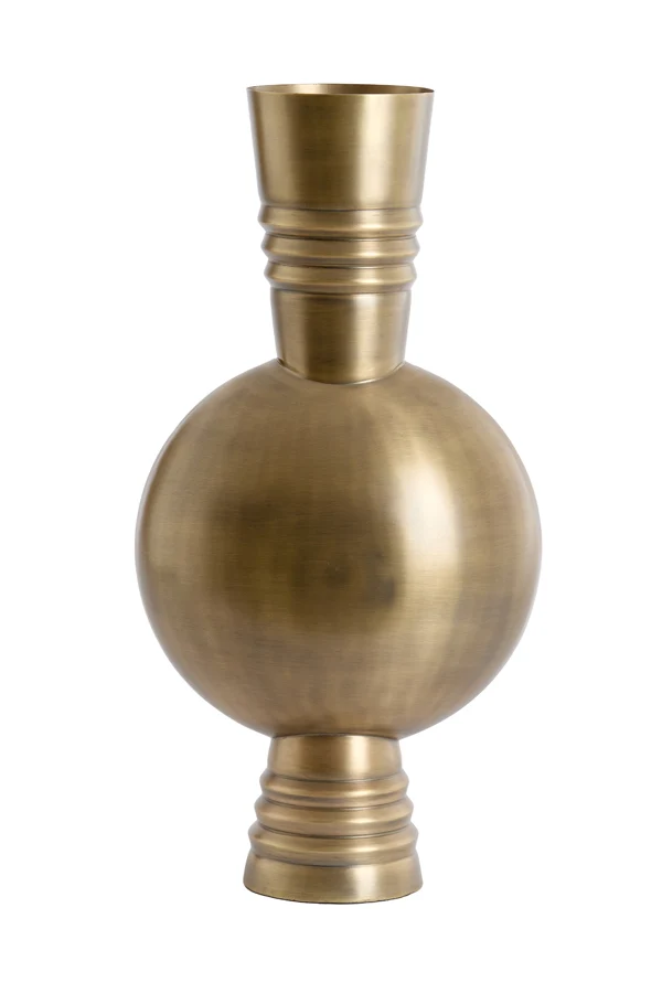 Vase deco 21x60 cm KAVANSI antique bronze