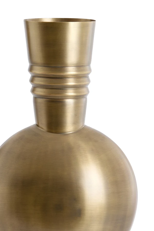 Vase deco 21x60 cm KAVANSI antique bronze