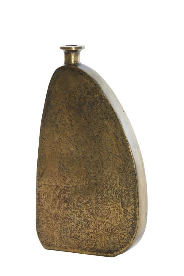 Vase deco 21x4x36 cm OBIDO antique bronze