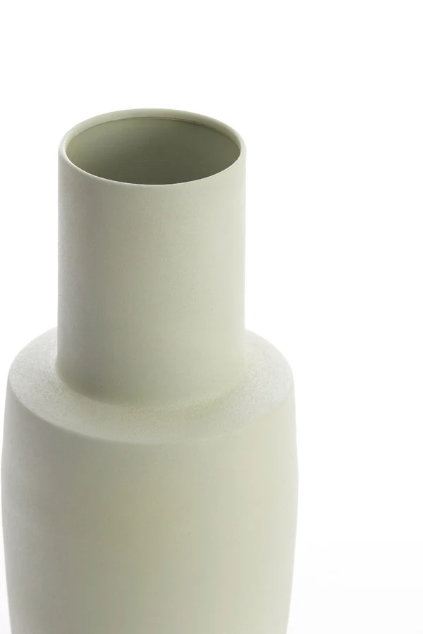 Vase deco 21x40 cm DATUH light green