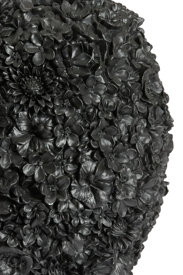 Vase deco 27x30,5 cm VIOLETA matt black