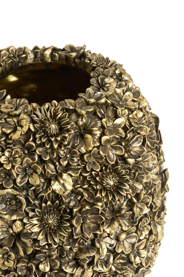 Vase deco 27x30,5 cm VIOLETA bronze