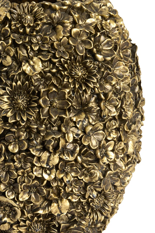 Vase deco 27x30,5 cm VIOLETA bronze